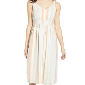 BP Sun Dress with Pastel Stripes